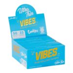 VIBES x COOKIES Papel de Fumar King Size Slim Ultrafino (50 uds/expositor) VIBES x COOKIES Rolling Papers King Size Slim Ultra Thin