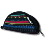 Best Buds Rollup Portable Rolling Tray Abstract Colors