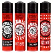 Clipper The Bulldog Lighters CP11R 48pcsdisplay