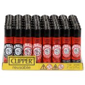 Clipper The Bulldog Lighters CP11R 48pcsdisplay 5