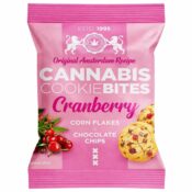 Haze Cannabis Cookiebites 24pcsdisplay Cranberry
