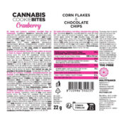 Haze Cannabis Cookiebites 24pcsdisplay Cranberry 3