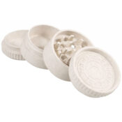 Santa Cruz Biodegradable Hemp Grinder 4 Parts – 55mm 8pcsdisplay 8