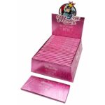 Monkey King Billionaire Pink KS Sin Blanquear Ultra Finos Papeles De Liar (24 uds/display) Monkey King Billionaire Pink KS Unbleached Ultrathin Rolling Papers
