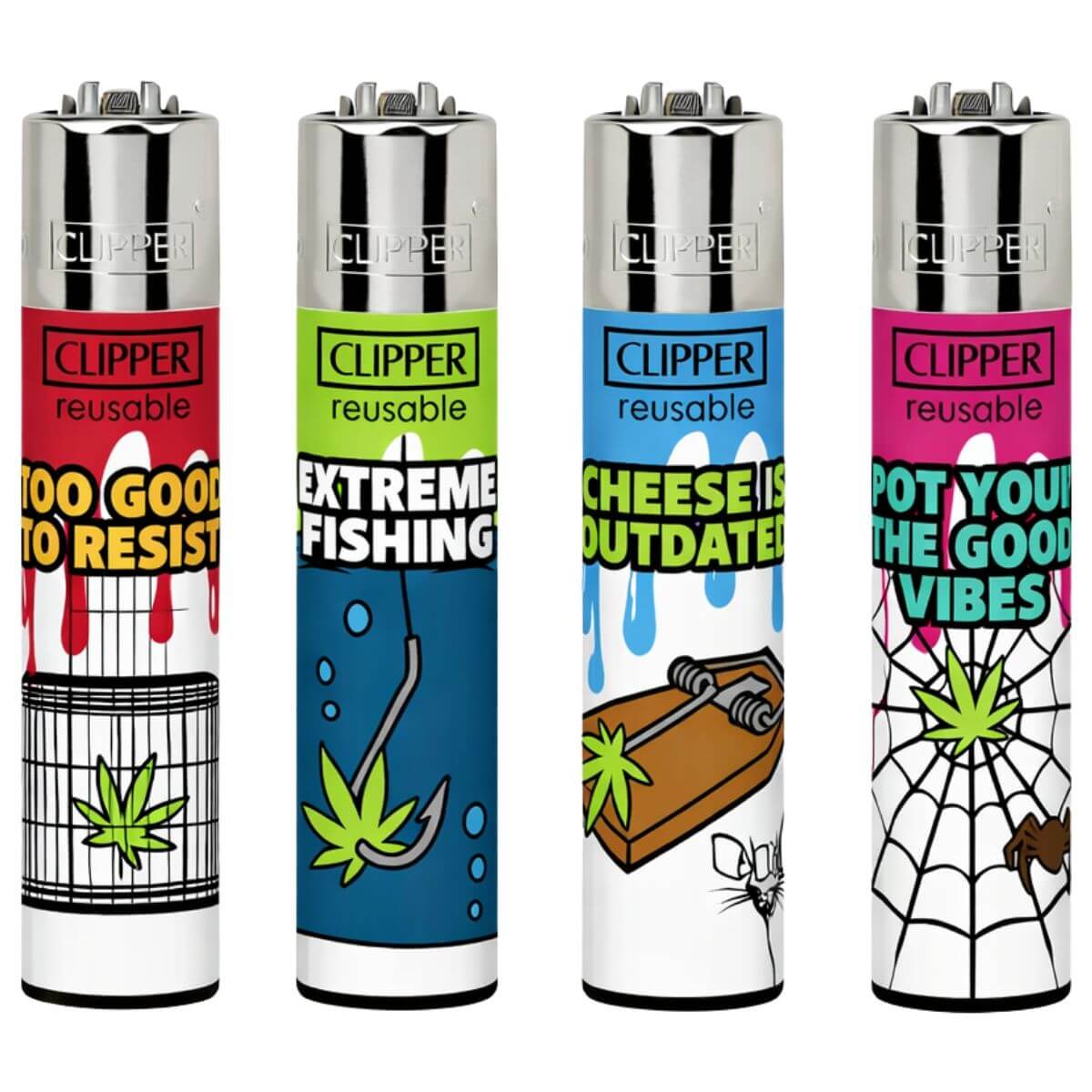 Clipper Classic Large Green Bait (48pcsdisplay) Clipper Classic Large Green Bait 48pcsdisplay