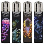 Clipper Mecheros Clásico Grande Under The Sea (24 uds/display) Clipper Lighters Classic Large Under the Sea 24pcsdisplay