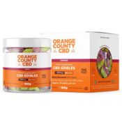 Orange County CBD Small Tube Gummies Cherries 400mg CBD 125g