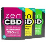 Zen Gummies CBD 250 mg Por Bolsa (10 uds/display) Zen CBD Gummies 250mg per Bag 10pcsdisplay 1