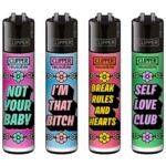 Clipper Classic Large Girly Slogan 3 (48 uds./expositor) Clipper Classic Large Girly Slogan 3 (48 uds./expositor)