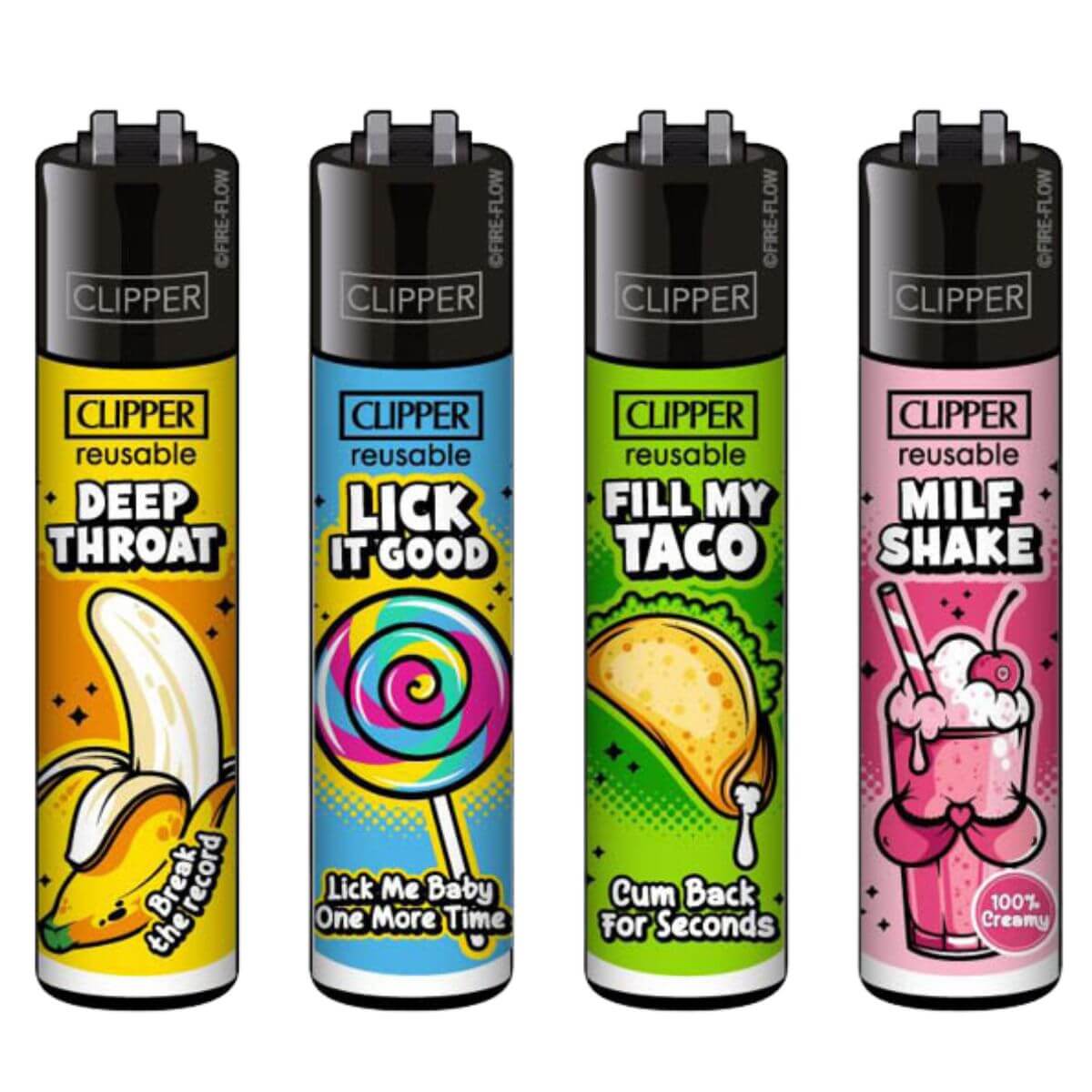Clipper Classic Large Porn Slogan 10 (expositor de 48 uds.) Clipper Classic Large Porn Slogan 10 (expositor de 48 uds.)