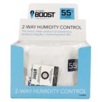 Integra Boost Control de humedad de 2 vías 55% HR - 67 gramos (12 piezas/pantalla) Integra Boost 2 Way Humidity Control 55 RH – 67 Grams