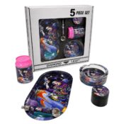 Diamond Leaf Set de Fumador 5 Piezas - Graffiti