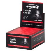 Futurola x Tyson 2.0 Papeles de liar King Size + Tips (24 uds./expositor)