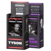 Futurola x Tyson 2.0 Envolturas para Blunt sin Tabaco con Terpenos (25 uds./expositor)