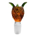 Bong Bowl de Cristal PineApple Yellow 18mm glass bowl pineapple