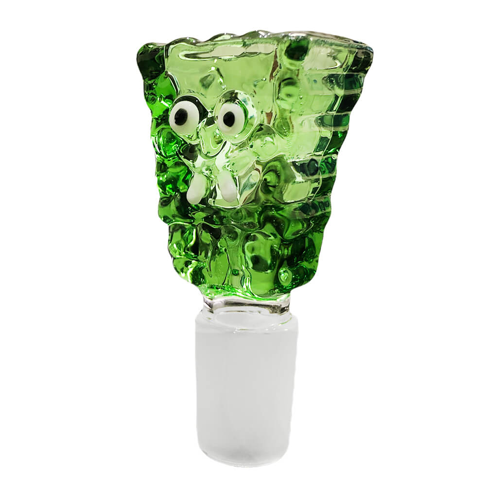 glass-bowl-sponge-green glass bowl sponge green
