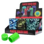 Bote de Plástico Hermético Army (6pcs/display) wholesale plastic sealed cans army