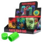 Bote de Plástico Hermético Weed EleHombrets (6pcs/display) wholesale plastic sealed cans weed elements