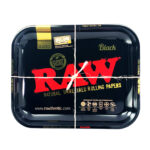 RAW Black Bandeja Metálica Grande wholesale raw rolling tray black large 3545645