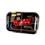 RAW Bandeja Metálica Mediana Negra wholesale raw rolling trays 23454564533
