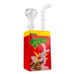 Bong de Cristal Juice Cartoon Rabbit Breakfast 19cm wholesale ricky morty glass trees