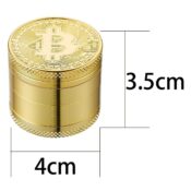 Champ High Bitcoin Metal Grinder 4 Parts 40mm 12pcsdisplay 3