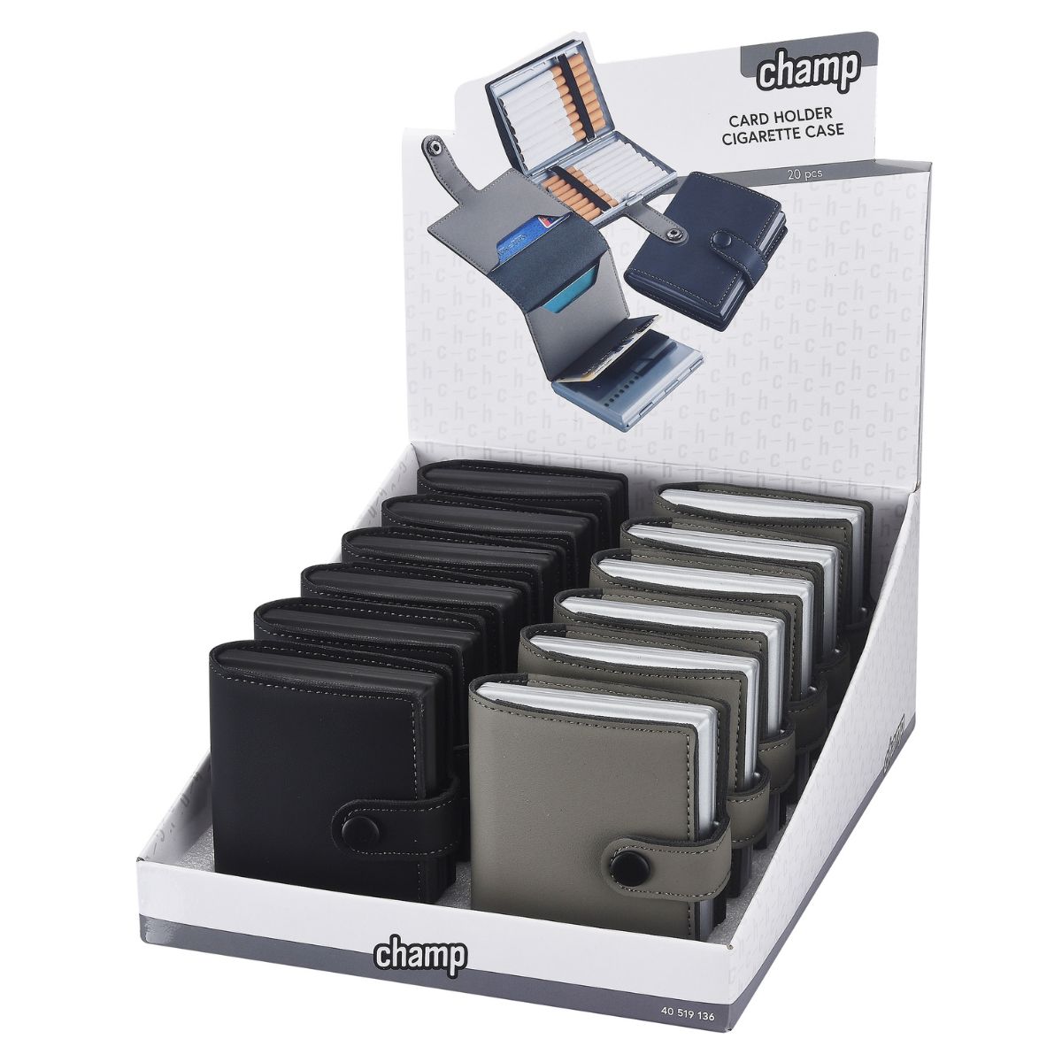 Champ High Tarjetero y Estuche para Cigarrillos (20 uds./expositor) Champ High Tarjetero y Estuche para Cigarrillos (20 uds./expositor)