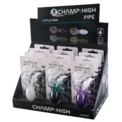 Champ High Pipa de Cristal Little Man (12 unidades/expositor)