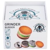 Champ High Grinder Especial Burger de 4 Piezas – 63 mm