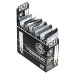 Hemper Rollos de Papel Blanco Clásico King Size con Punta de Cristal (12 uds./expositor)