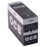 OCB Premium Papeles de liar ultrafinos + boquillas (32 uds./expositor)