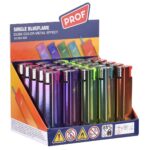 Prof Encendedor jetflame efecto metal color dusk (25 uds./expositor) Prof Encendedor jetflame efecto metal color dusk (25 uds./expositor)