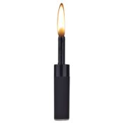 Prof FF Black Rubber Round Candle Lighter 25pcsdisplay 3
