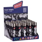Prof Pocket Infinite Encendedor Black & Cats (25 uds./expositor) Prof Pocket Infinite Encendedor Black & Cats (25 uds./expositor)