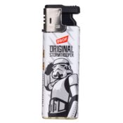 Prof Stormtrooper Slidecap One time Refillable Lighter 20pcsdisplay 2