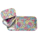 V-Syndicate Duotray Smiley Bandeja Metálica para Liar con Bandeja Extraíble para Almacenamiento 32x16cm