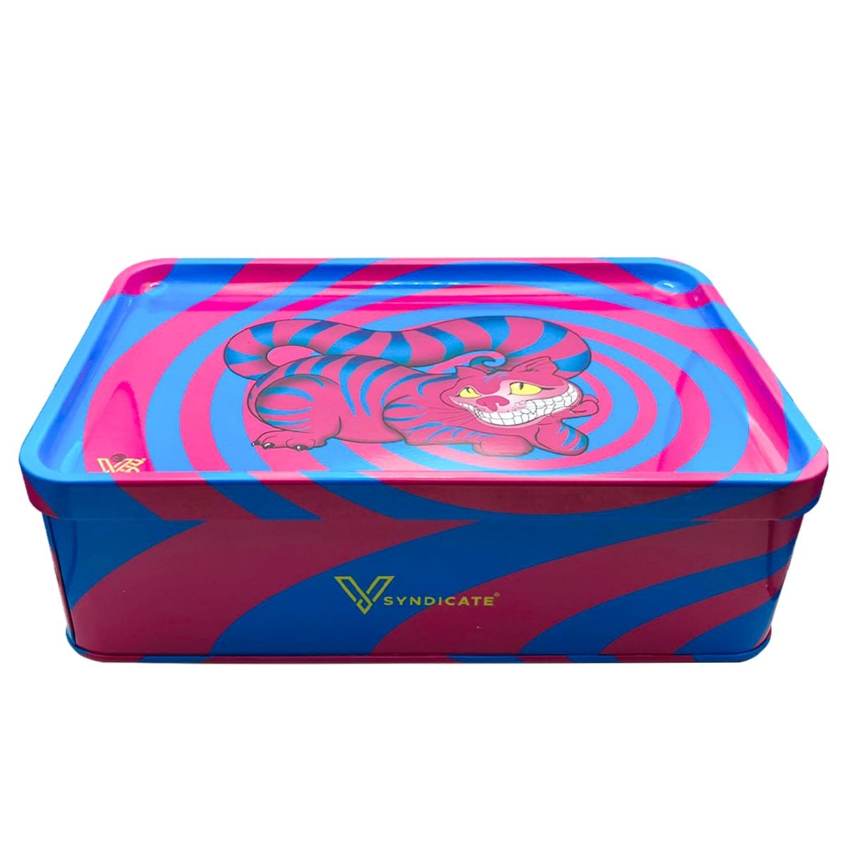 V-Syndicate Syndicase Plus Bandeja de Liar Seshigher Cat con Caja de Almacenamiento de Hojalata V-Syndicate Syndicase Plus Bandeja de Liar Seshigher Cat con Caja de Almacenamiento de Hojalata