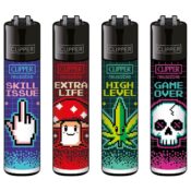 Clipper Classic Large Pixel Glitch (48 unidades/expositor)