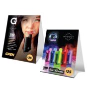 G Pen Table Tent Hydout