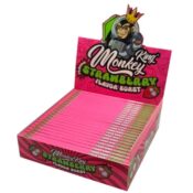 Monkey King KS Papel de Liar Ultrafino Sabor Fresa (25 uds./expositor)