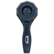 Death Row Records 4.4″ Metal 2pc Easy Cleaning Black Hand Pipe 3