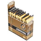 Hemper Conos de cáñamo preliados King Size + boquilla de vidrio Pack de 2 (12 uds./expositor) Honey