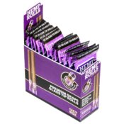 Hemper Hemp Rolls preliados King Size + boquilla de vidrio, pack de 2 (12 uds./display) Grape