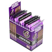 Hemper Conos de Cáñamo Pre-enrollados Tamaño Mini + Boquilla de Cristal Paquete de 4 (12 unidades/expositor) Uva
