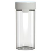 Chubby Gorilla Envase Aviator CR 240 ml (100 unidades), envase transparente y tapa blanca