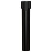 Chubby Gorilla Aviator CR Tube 100 mm (100 uds.), tubo negro tapa negra