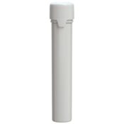 Chubby Gorilla Aviator CR Tube 100 mm (100 uds.), tubo blanco tapa blanca