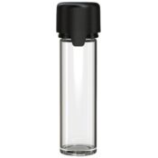 Chubby Gorilla Aviator CR Tube 65 mm (100 uds.), tubo transparente y tapa negra