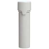 Chubby Gorilla Aviator CR Tube 65 mm (100 uds.), tubo blanco y tapa blanca