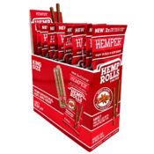 Hemper Rollos de Cáñamo Pre-Enrollados King Size + Boquilla de Papel Pack de 2 (12 uds/expositor) Dulce